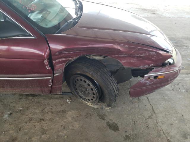 2G1WL52M7V1159679 - 1997 CHEVROLET LUMINA BAS ბურგუნდია ფოტო 9