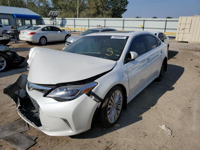 4T1BK1EB7HU251634 - 2017 TOYOTA AVALON XLE WHITE photo 2