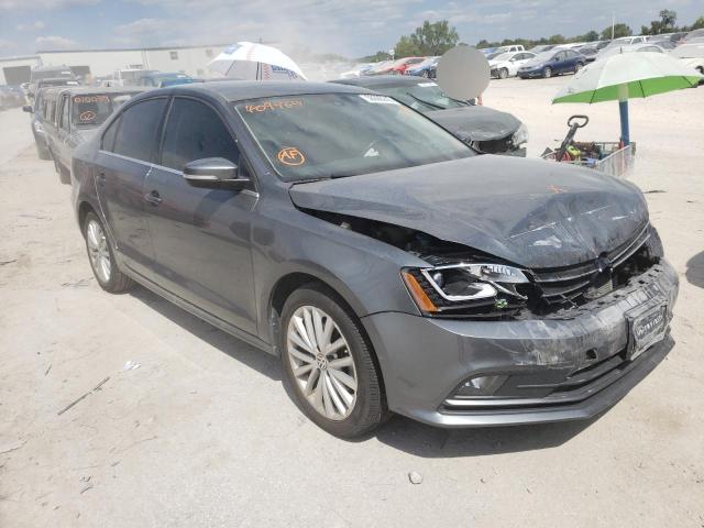 3VWL07AJ9GM409969 - 2016 VOLKSWAGEN JETTA SEL SILVER photo 1