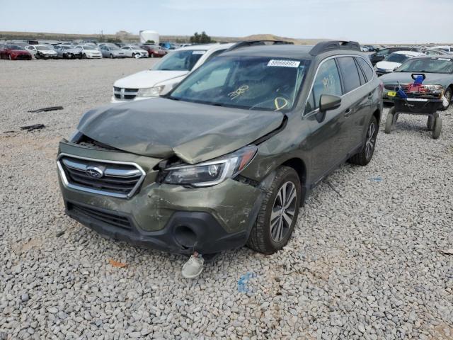 4S4BSENCXK3236994 - 2019 SUBARU OUTBACK 3. GREEN photo 2