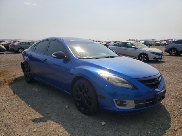 1YVHZ8EH9D5M08313 - 2013 MAZDA 6 TOURING BLUE photo 1