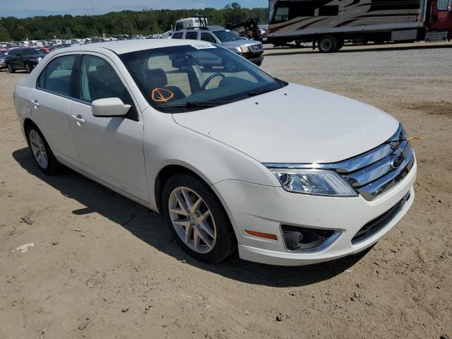 3FAHP0JA3CR303290 - 2012 FORD FUSION SEL WHITE photo 1