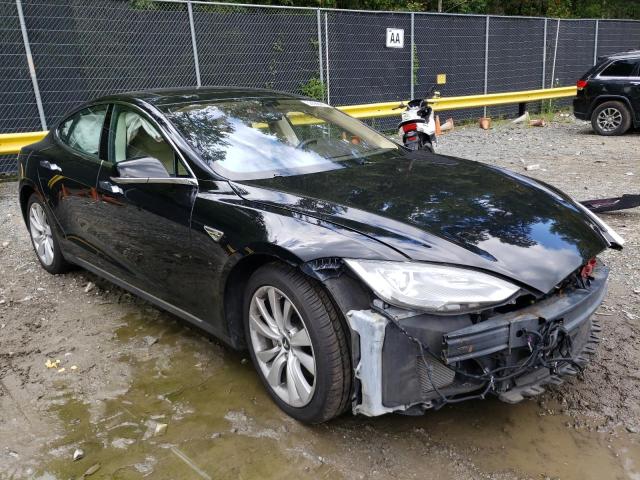 5YJSA1H16EFP34076 - 2014 TESLA MODEL S Գրաֆիտ լուսանկար 1