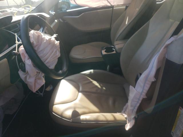 5YJSA1H16EFP34076 - 2014 TESLA MODEL S Գրաֆիտ լուսանկար 5