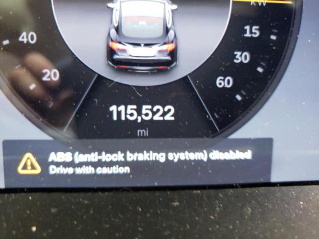 5YJSA1H16EFP34076 - 2014 TESLA MODEL S Գրաֆիտ լուսանկար 8