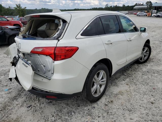 5J8TB3H39FL010865 - 2015 ACURA RDX WHITE photo 4