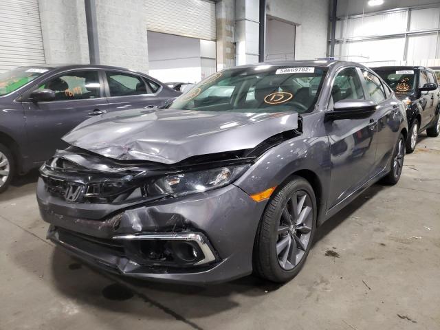 19XFC1F78KE000222 - 2019 HONDA CIVIC EXL Boz foto 2