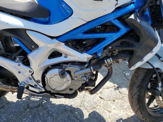 JS1VP55A692101698 - 2009 SUZUKI SFV650 BLUE photo 7