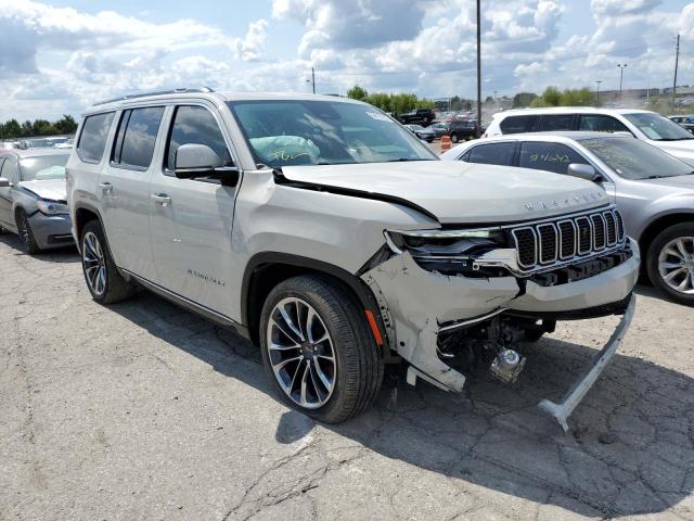 1C4SJVDT2NS140165 - 2022 JEEP WAGONEER S BEIGE photo 1