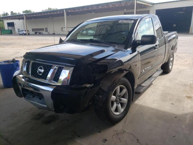 1N6BA0CA1CN329062 - 2012 NISSAN TITAN S BLACK photo 2