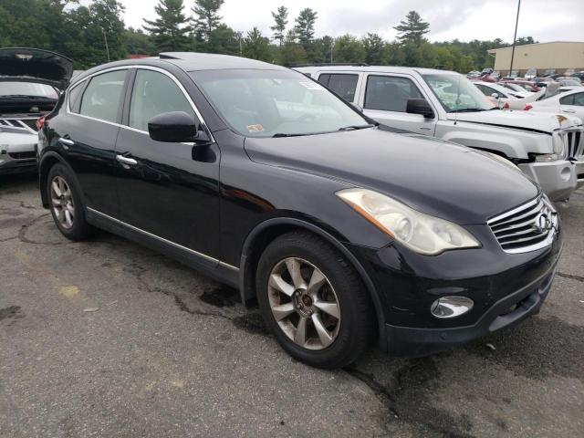 JNKAJ09F18M352855 - 2008 INFINITI EX35 BASE BLACK photo 1