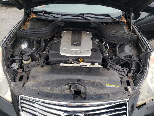 JNKAJ09F18M352855 - 2008 INFINITI EX35 BASE Սև լուսանկար 7