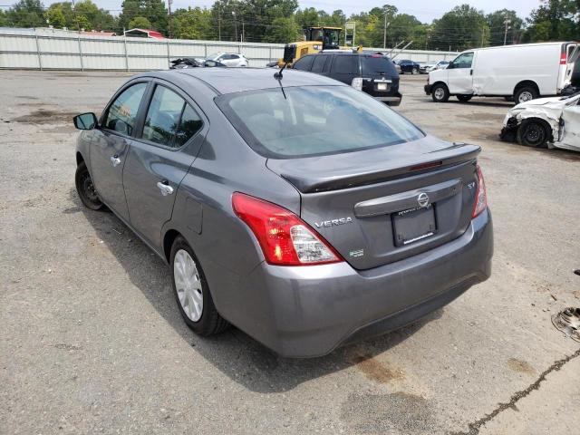 3N1CN7AP1KL850182 - 2019 NISSAN VERSA S GRAY photo 3