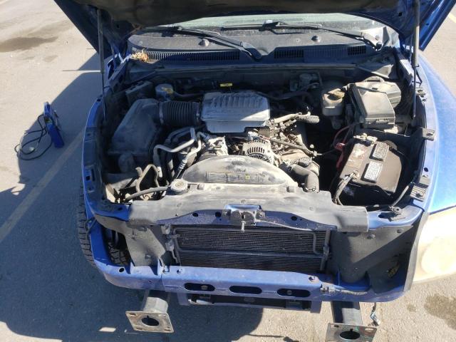 1D7HW48P17S268943 - 2007 DODGE DAKOTA QUA BLUE photo 7