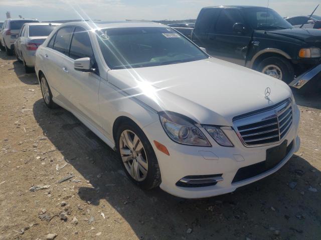 WDDHF2EB3DA735570 - 2013 MERCEDES-BENZ E 350 BLUE WHITE photo 1