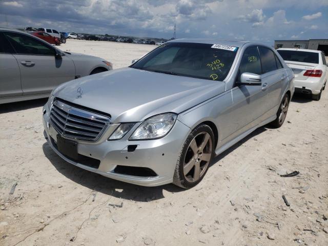 WDDHF5GB3BA340428 - 2011 MERCEDES-BENZ E 350 SILVER photo 2