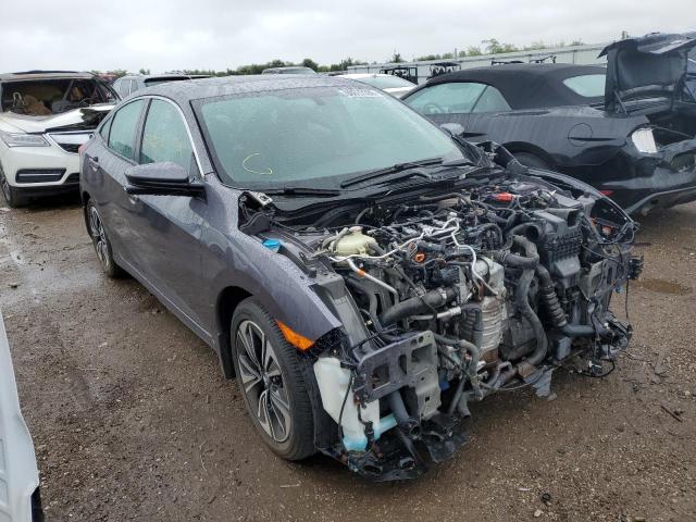 19XFC1F73GE043700 - 2016 HONDA CIVIC EXL Gris photo 1