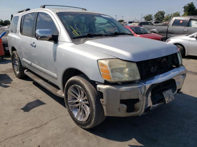 5N1AA08B34N703216 - 2004 NISSAN ARMADA SE GRAY photo 1