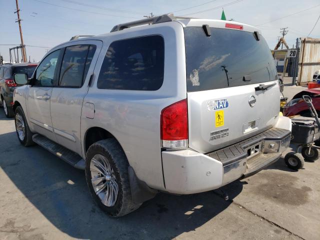 5N1AA08B34N703216 - 2004 NISSAN ARMADA SE GRAY photo 3