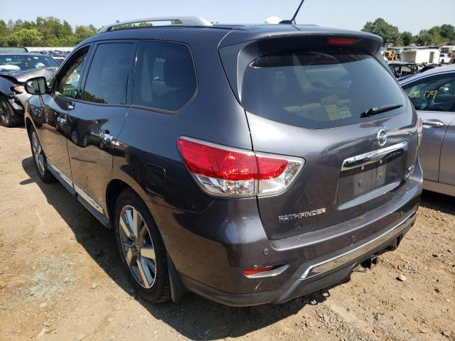 5N1AR2MM6EC648057 - 2014 NISSAN PATHFINDER GRAY photo 3