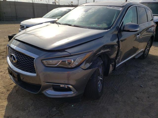 5N1DL0MN3KC509396 - 2019 INFINITI QX60 LUXE GRAY photo 9