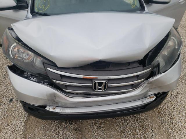 2HKRM3H77EH556217 - 2014 HONDA CR-V EXL SILVER photo 7