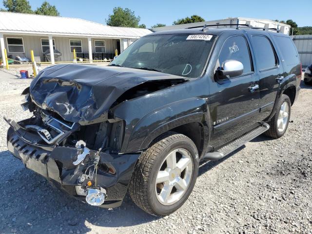 1GNFK13057R423420 - 2007 CHEVROLET TAHOE BLACK photo 2