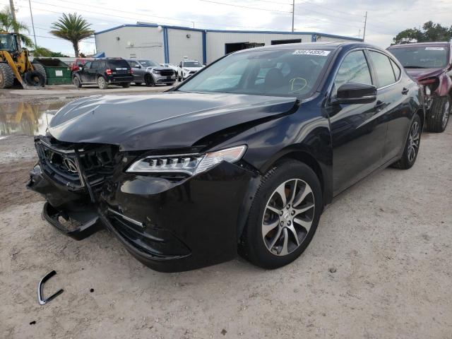 19UUB1F57HA001013 - 2017 ACURA TLX TECH BROWN photo 2