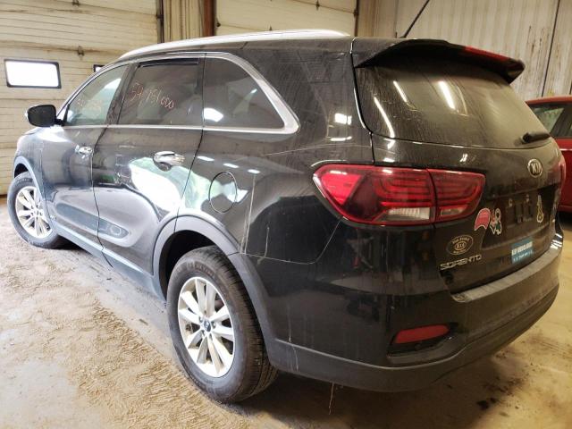 5XYPGDA35LG656266 - 2020 KIA SORENTO L BLACK photo 3