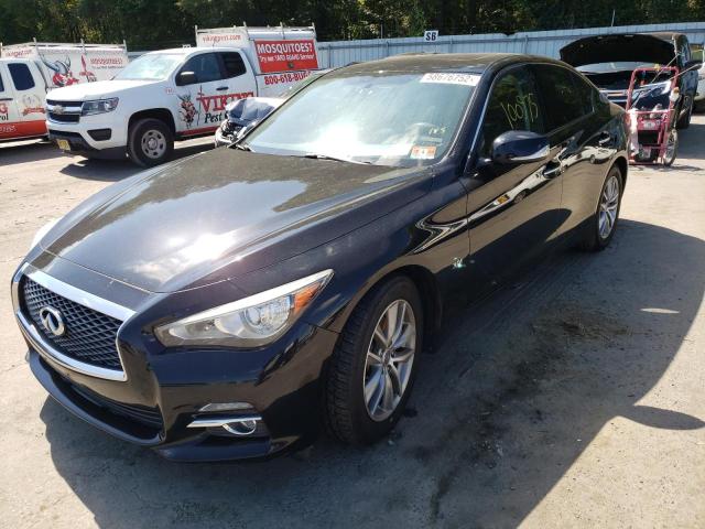 JN1EV7ARXHM834569 - 2017 INFINITI Q50 PREMIU BLACK photo 2