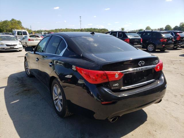 JN1EV7ARXHM834569 - 2017 INFINITI Q50 PREMIU BLACK photo 3