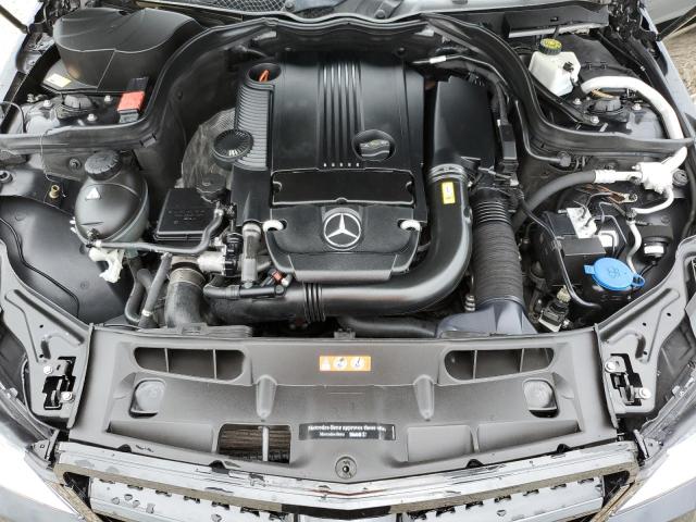 WDDGF4HB9EG256040 - 2014 MERCEDES-BENZ C 250 BLACK photo 7