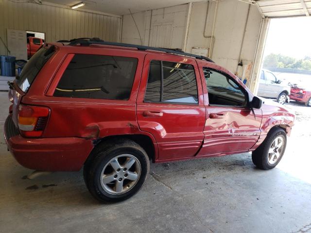 1J4GX58J34C381409 - 2004 JEEP GRAND CHER RED photo 9