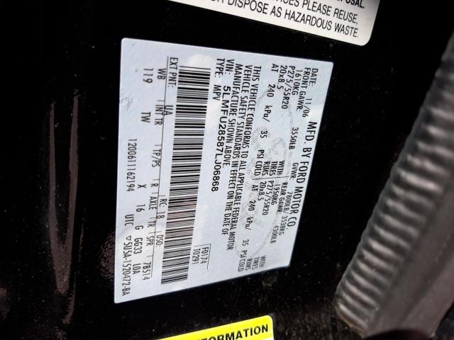 5LMFU28587LJ06868 - 2007 LINCOLN NAVIGATOR 黑色 照片 10