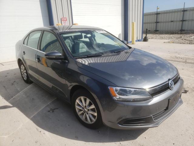 3VW637AJ6DM296143 - 2013 VOLKSWAGEN JETTA HYBR GRAY photo 1