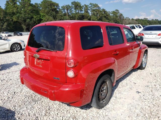 3GNBAAFW3BS534328 - 2011 CHEVROLET HHR LS RED photo 4