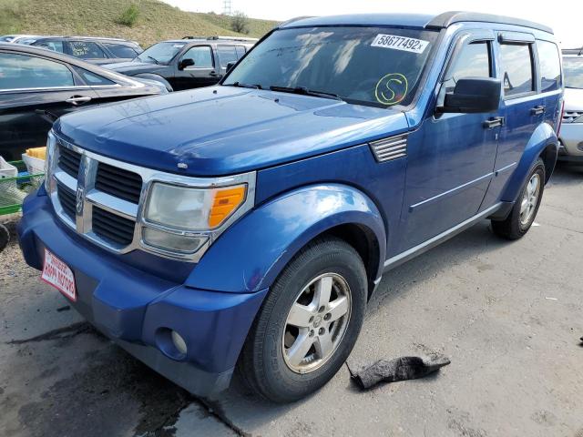 1D8GU28K49W514045 - 2009 DODGE NITRO SE BLUE photo 2