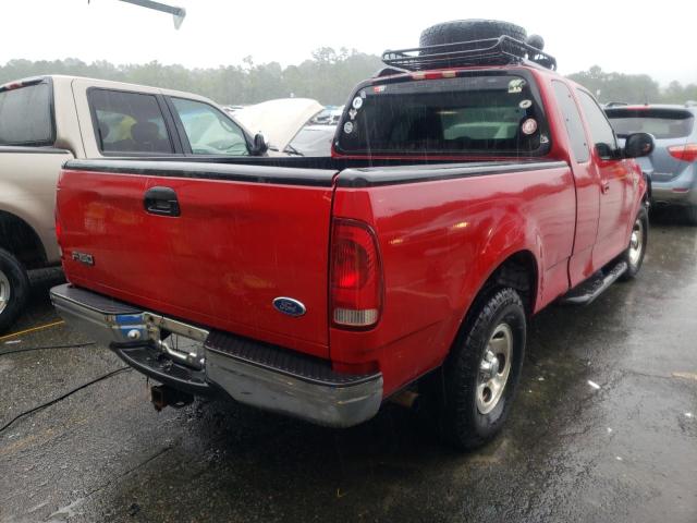 1FTZX1762WKA87271 - 1998 FORD F150 RED photo 4