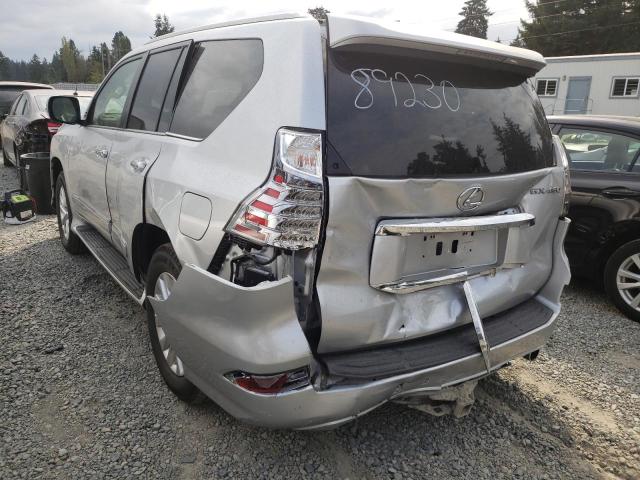 JTJBM7FX1K5211818 - 2019 LEXUS GX 460 SILVER photo 3