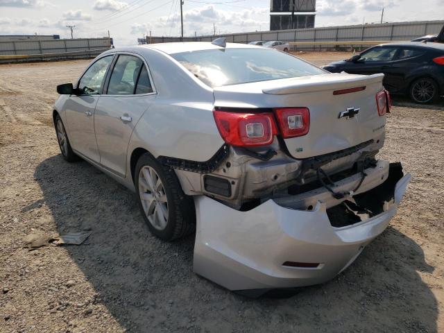 1G11F5SL1FU125915 - 2015 CHEVROLET MALIBU LTZ ვერცხლისფერი ფოტო 3