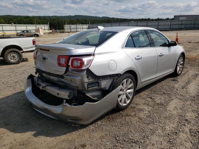 1G11F5SL1FU125915 - 2015 CHEVROLET MALIBU LTZ ვერცხლისფერი ფოტო 4