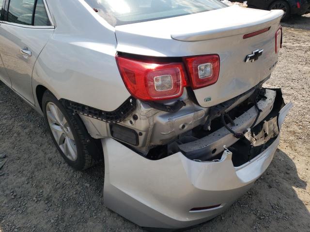 1G11F5SL1FU125915 - 2015 CHEVROLET MALIBU LTZ ვერცხლისფერი ფოტო 9