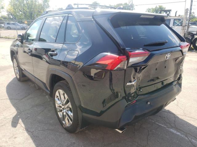 2T3A1RFV8MC229960 - 2021 TOYOTA RAV4 XLE P BLACK photo 3