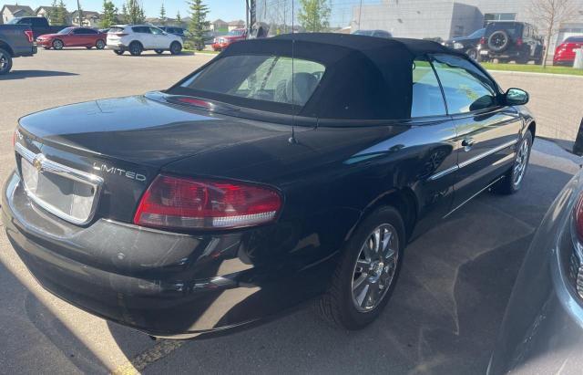 1C3EL65R94N267593 - 2004 CHRYSLER SEBRING LI BLACK photo 4