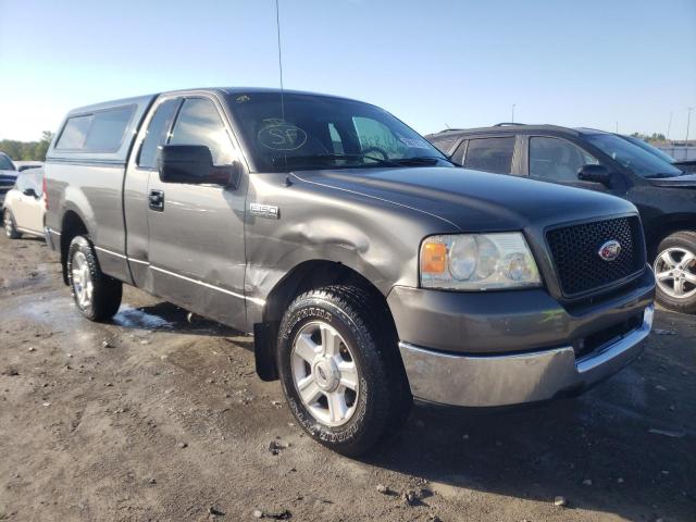 1FTRF12W34NA49392 - 2004 FORD F150 GRAY photo 1