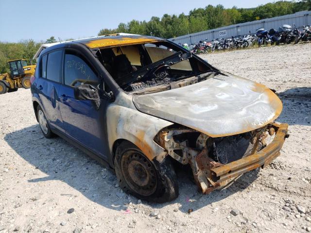 3N1BC13E87L356113 - 2007 NISSAN VERSA S BLUE photo 1