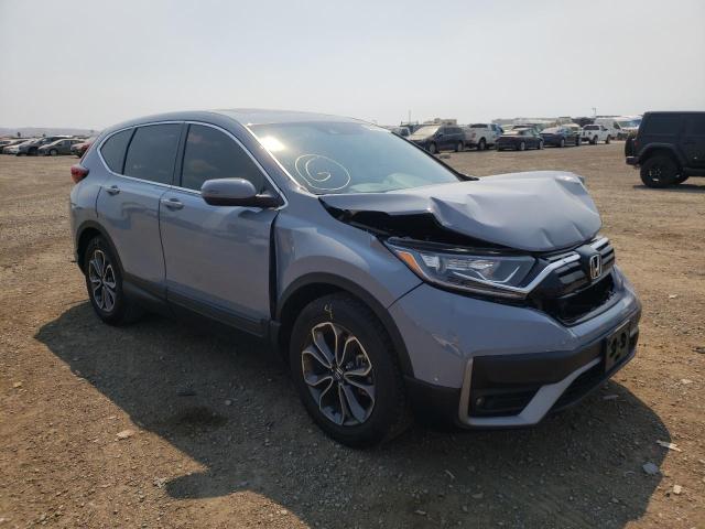 5J6RW1H88LA008233 - 2020 HONDA CR-V EXL SILVER photo 1