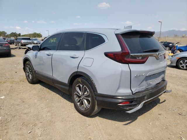 5J6RW1H88LA008233 - 2020 HONDA CR-V EXL SILVER photo 3