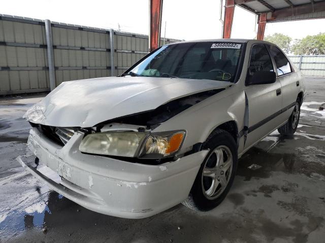 4T1BG22KX1U853140 - 2001 TOYOTA CAMRY CE WHITE photo 2