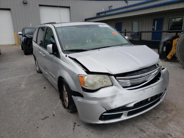 2C4RC1BG9CR162279 - 2012 CHRYSLER TOWN & COU SILVER photo 1